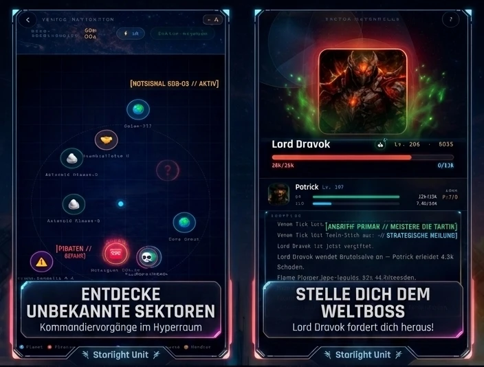 Sektoren und Weltboss